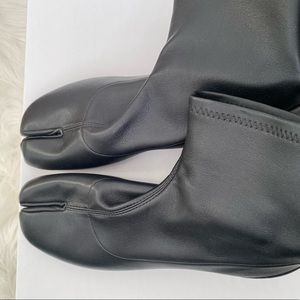 Maison margiela tabi sock leather boot